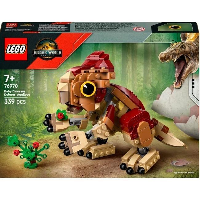 LEGO 76970 Jurassic World Динозаврик Dolores: Аквилопс фото 1