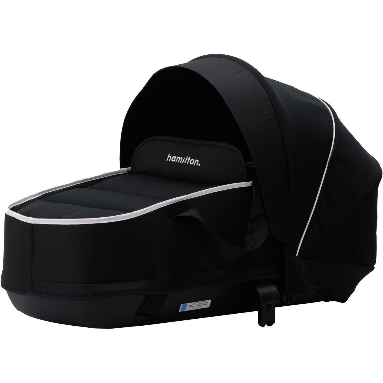 Люлька до коляски Hamilton by Yoop S1/X1 Black (8720726065108)фото