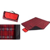 Плед ARDESTO Picnic 130х170см, 100% полиэстер, ячейка красная (ART0916RC)