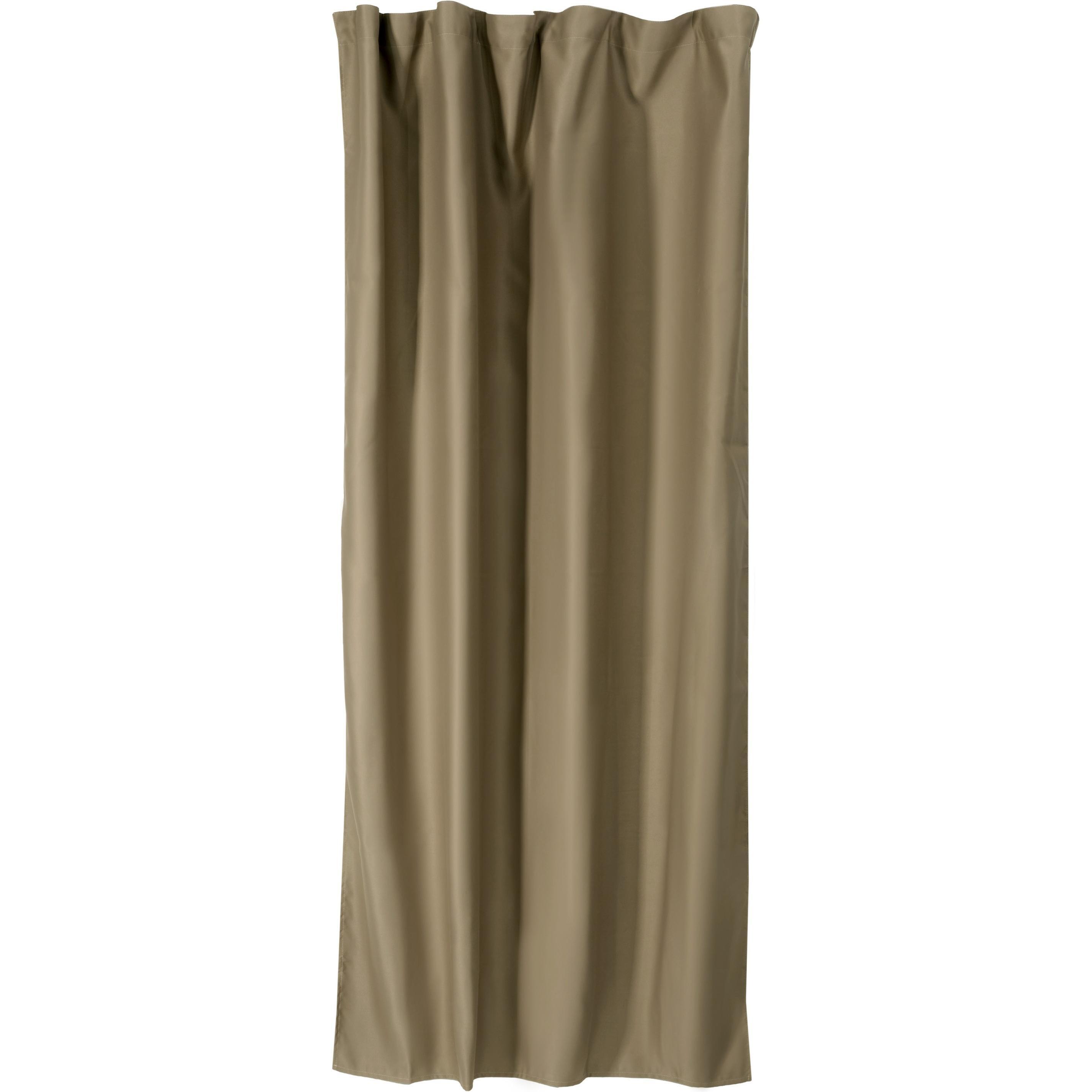 Штора ARDESTO 150х270см, блекаут, 100% полиэстер, бежевый темный (ART1040DB) фото 1