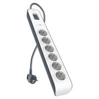 Мережевий фільтр Belkin 6хТип F, 3x1.5мм кв, 16А,2м, White (BSV603VF2M-V2)