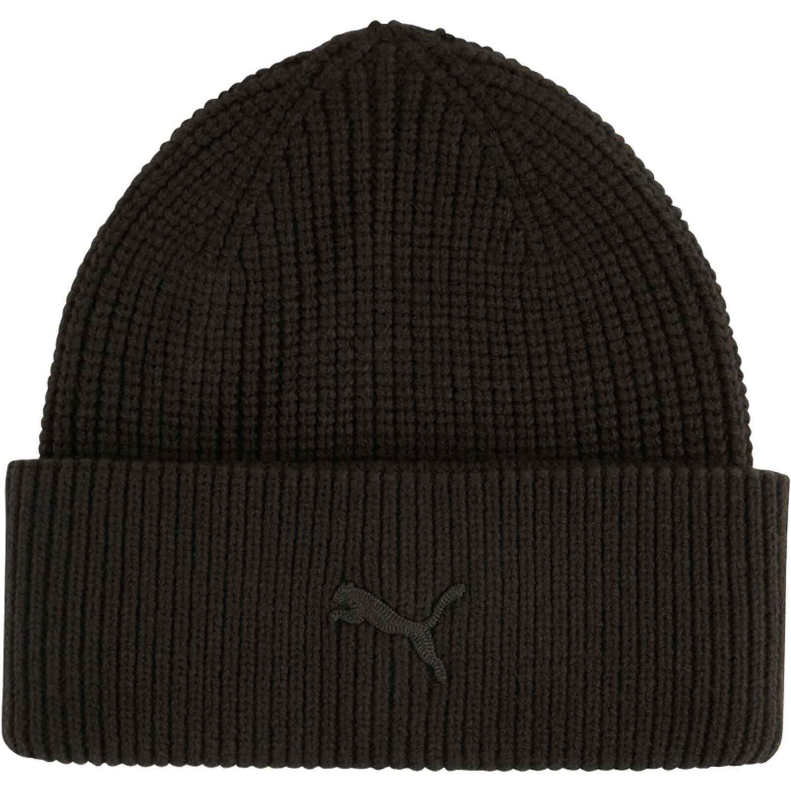 Шапка Puma Wardrobe Ess Chunky Mid Crown Beanie 026408-01 чорнафото1