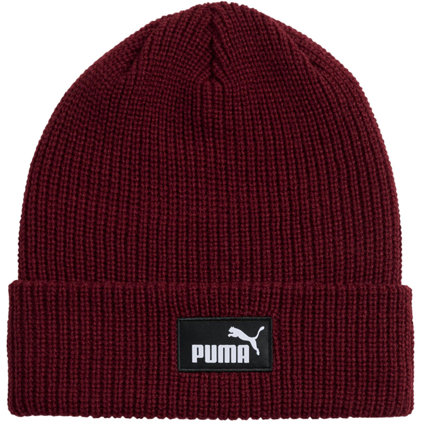 Шапка Puma Ess High Crown Beanie 026410-03 красная фото 1