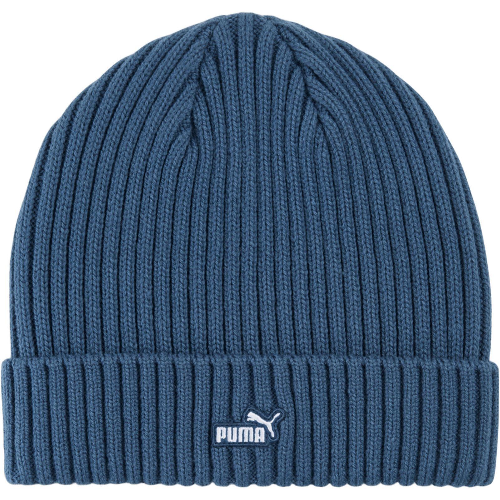 Шапка Puma Ess Patch Mid Crown Beanie 026417-02 синяфото1