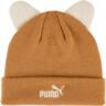 Шапка детская Puma Animal Mid Crown Beanie Jr 026564-02 KIDS коричневая