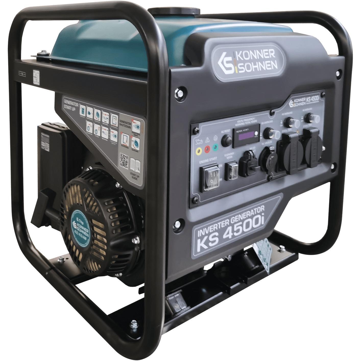 Генератор бензиновий інверторний Konner&Sohnen KS 4500i, 230В, 4.5кВт (KS4500I)фото1