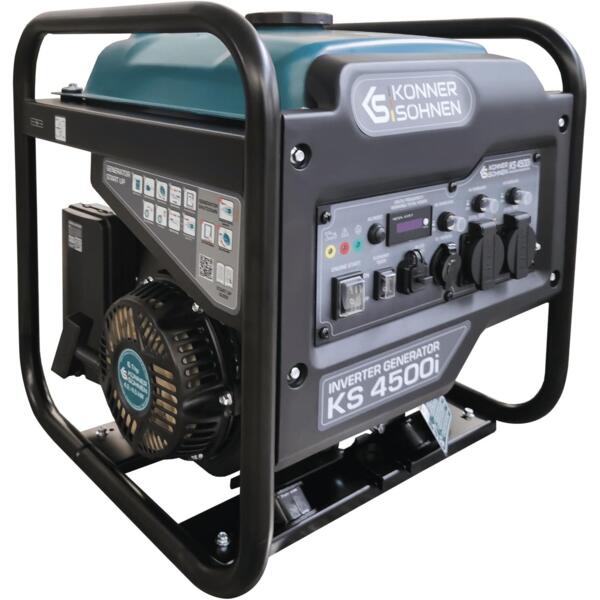 

Генератор бензиновый инверторный Konner&Sohnen KS 4500i, 230В, 4.5кВт (KS4500I)