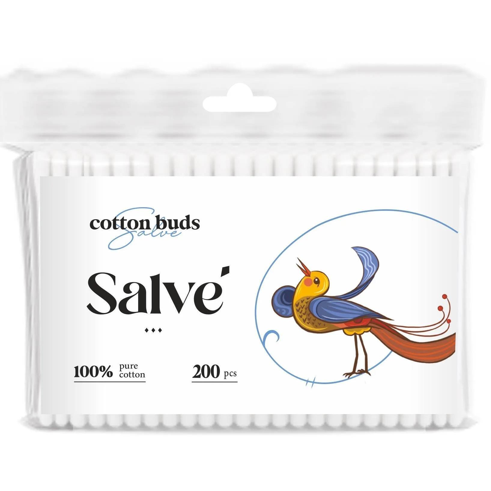 Ватные палочки Salve 200 шт фото 1