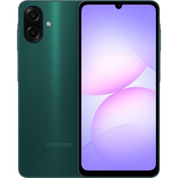 

Смартфон Samsung Galaxy A07 4/128Gb Green (SM-A075FZGGSEK)