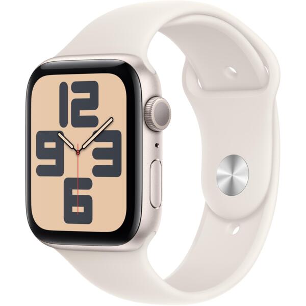 Смарт-часы Apple Watch SE GPS + Cellular 40mm Starlight Aluminium Case with Starlight Sport Band - S/M