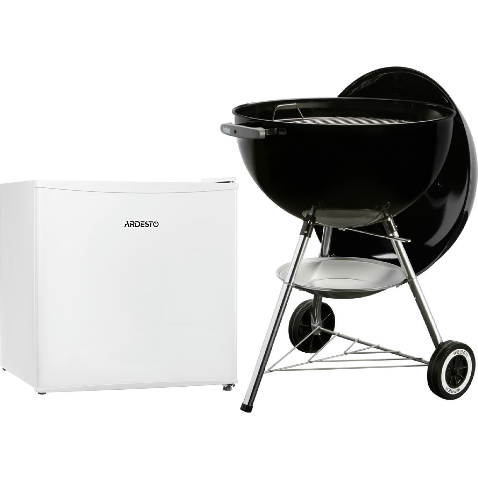 Комплект Гриль угольный Weber Classic Kettle 1241304 + Холодильник Ardesto DFM-50W фото 1