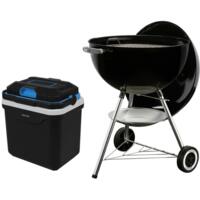 Комплект Гриль вугільний Weber Classic Kettle 1241304 Холодильник дорожній Sencor SCM2224BL-EUE4