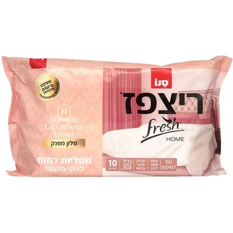 Серветки вологі для прибирання Sano Pampering Hotel для підлоги 10 штфото1