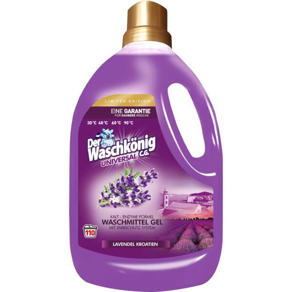 Гель для стирки Der Waschkonig Universal Lavendel 3.305 л
