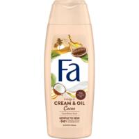 Гель для душа Fa Cream & Oil с кокосовым маслом и ароматом какао 250 мл