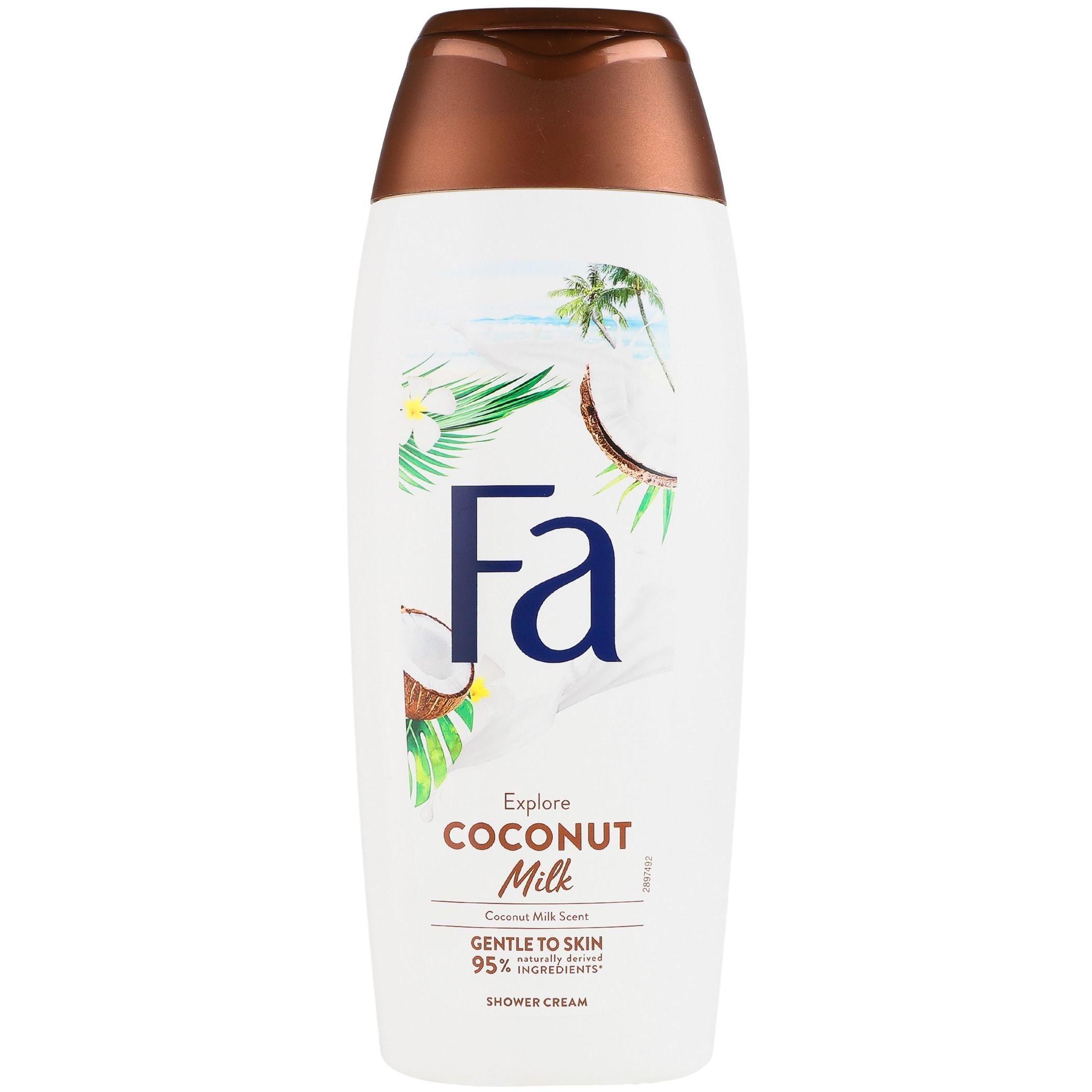 Гель для душа Fa Coconut Milk с ароматом кокосового молока 400 мл фото 1