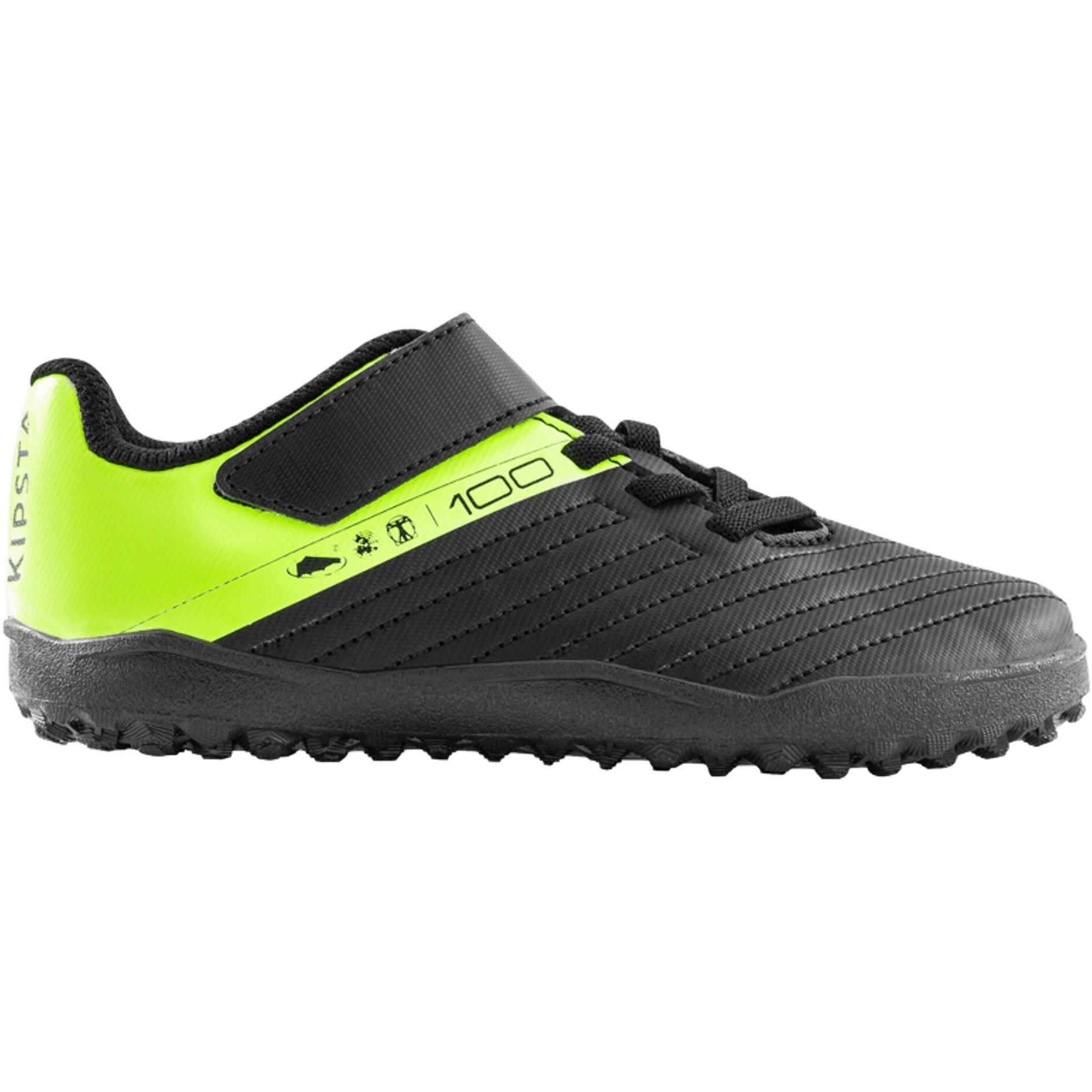 Сороконожки детские Kipsta 100 Easy TF 8668806 34 черные фото 1