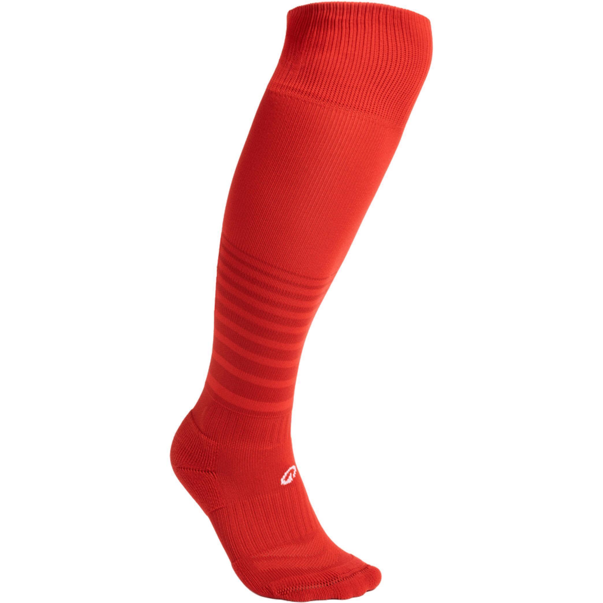 Гетры детские футбольные Kipsta F500 8560701 35/38 красные фото 1