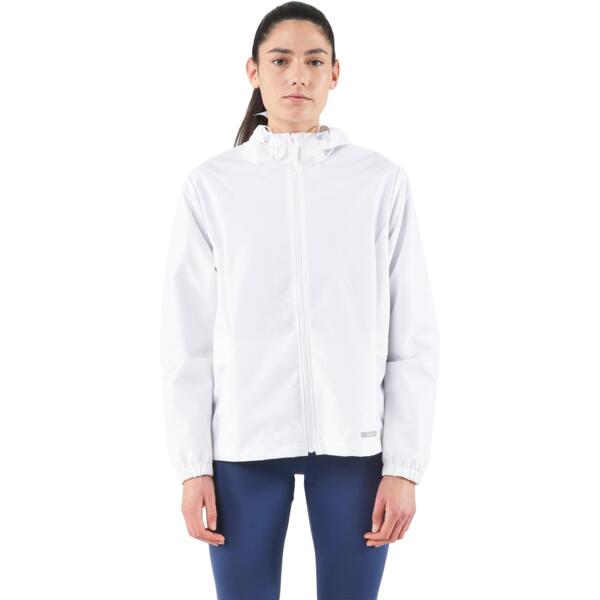 Дощовик жіночий для бігу Kalenji Run Rain 100 8853513 5XL білийфото