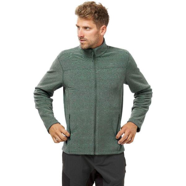 

Кофта мужская для туризма Quechua MH120 8749613 4XL зеленая