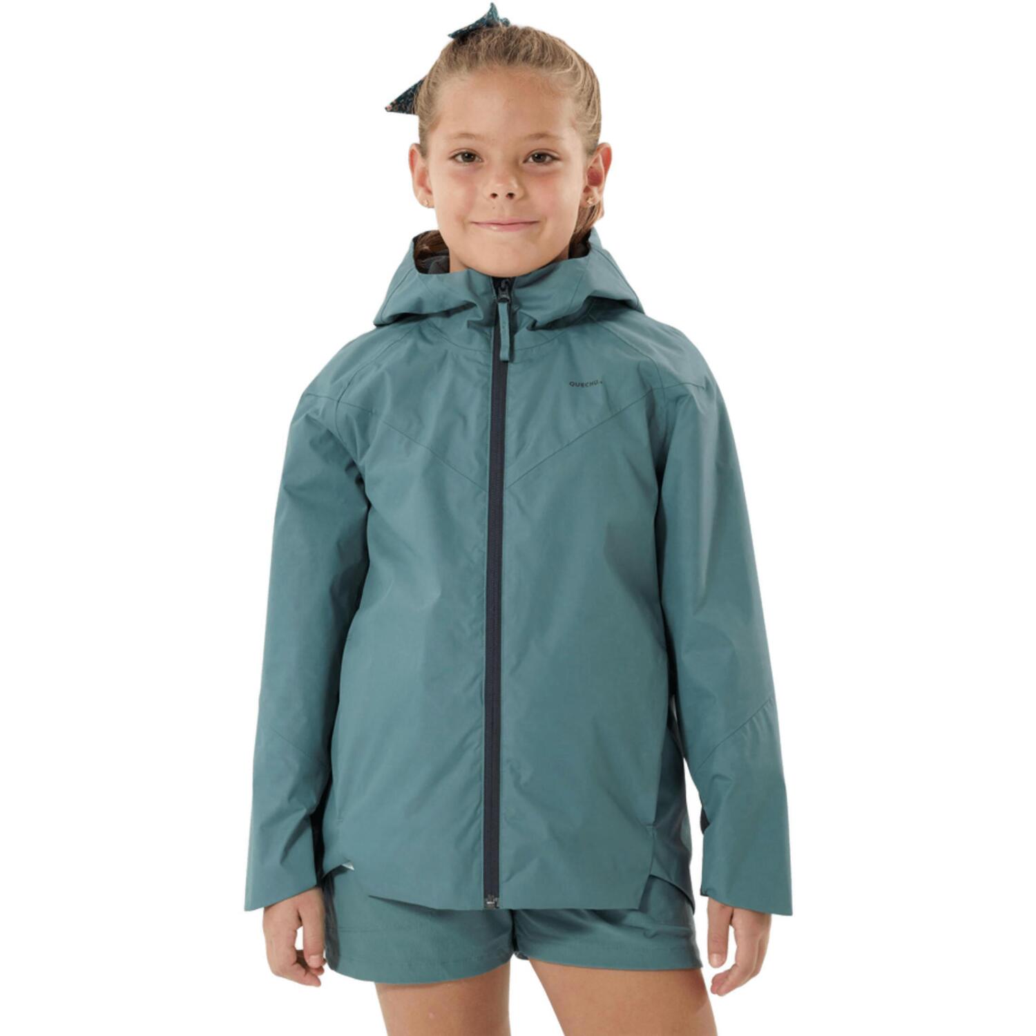 Куртка для девочек Quechua MH500 8786511 7-8 лет (123-130 см) зеленая