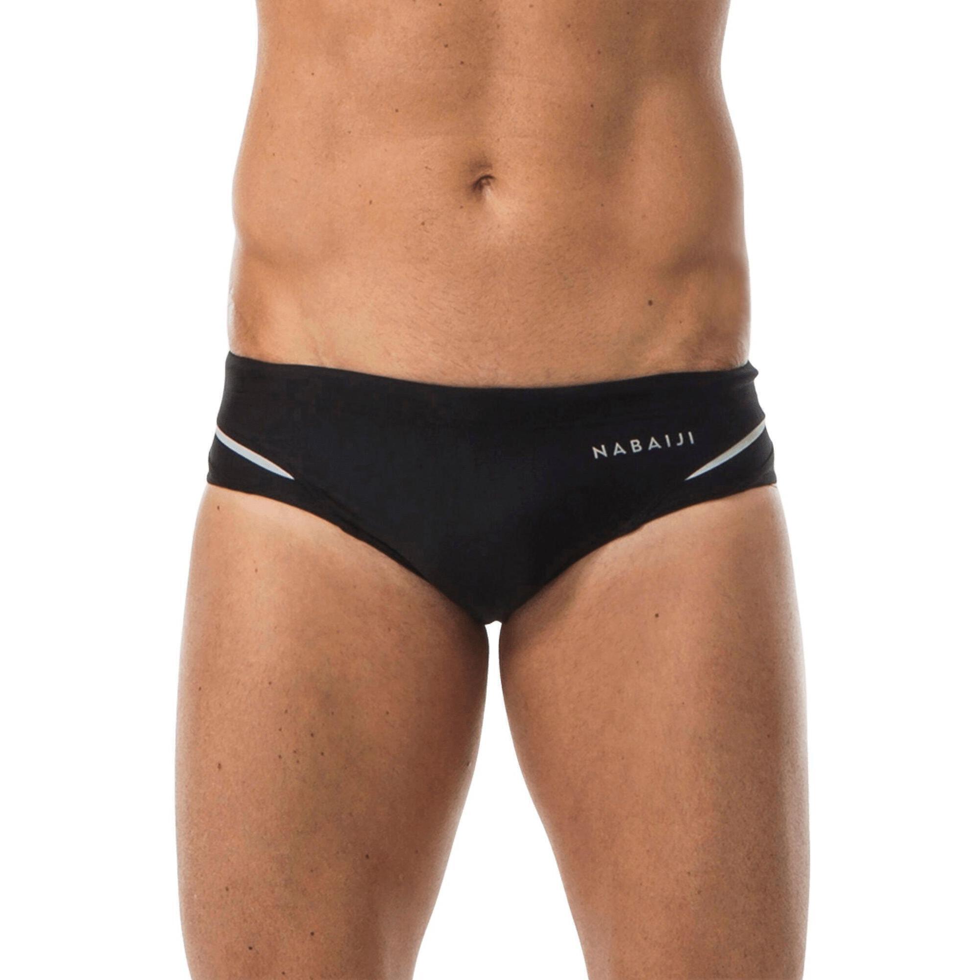 Плавки чоловічі для плавання Nabaiji 900 B-FAST 8648322 52 чорнийфото1