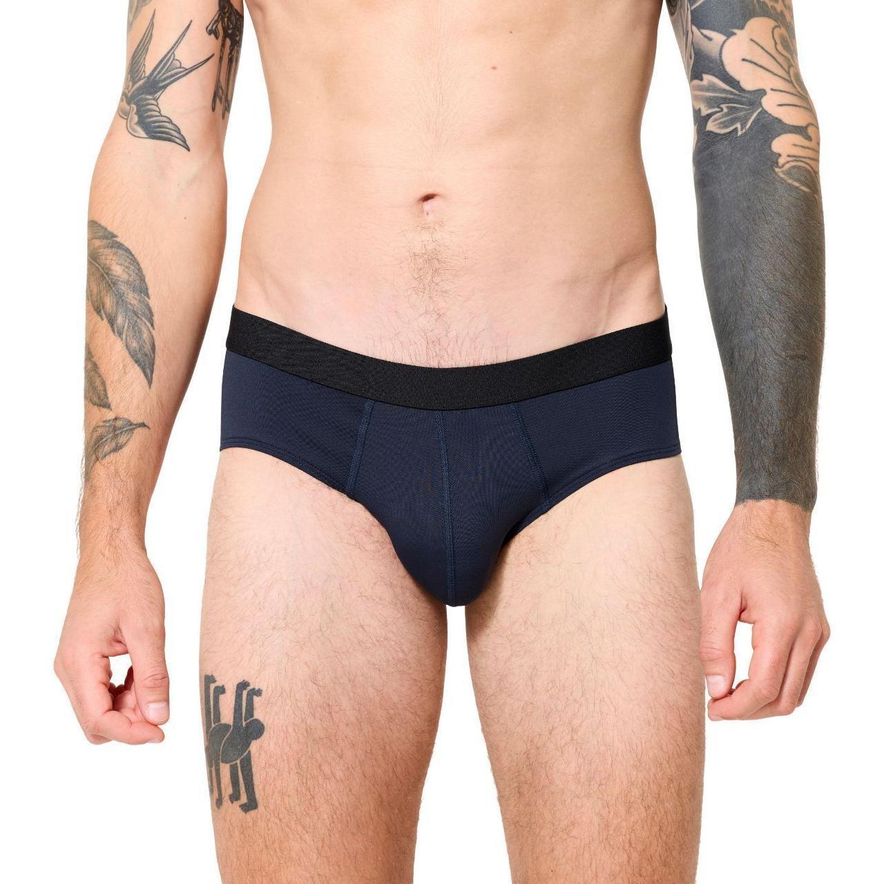 Труси чоловічі для бігу Kalenji Dry 100 M 8759998 5XL синійфото1