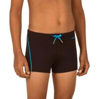 Плавки-боксеры для мальчиков для плавания Nabaiji 100 Plus 8578825 14-15 лет (161-172 см) черные