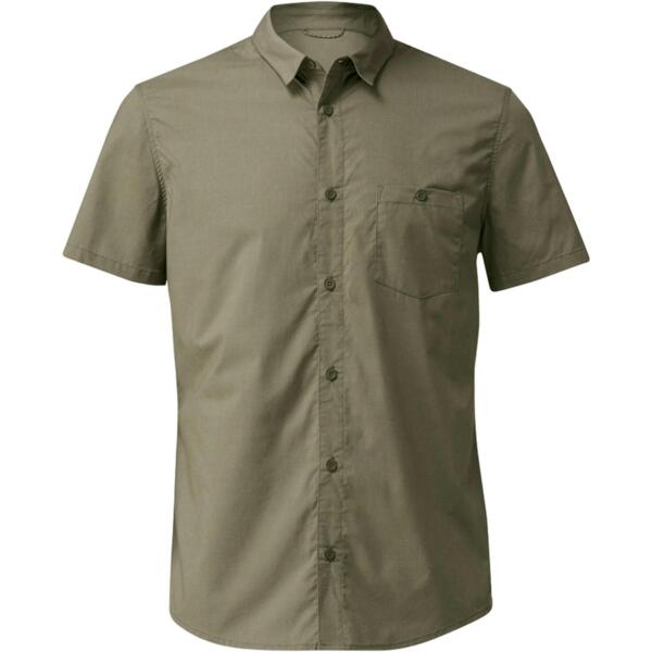 Рубашка мужская для туризма Forclaz Travel 100 8733637 L коричневая фото 