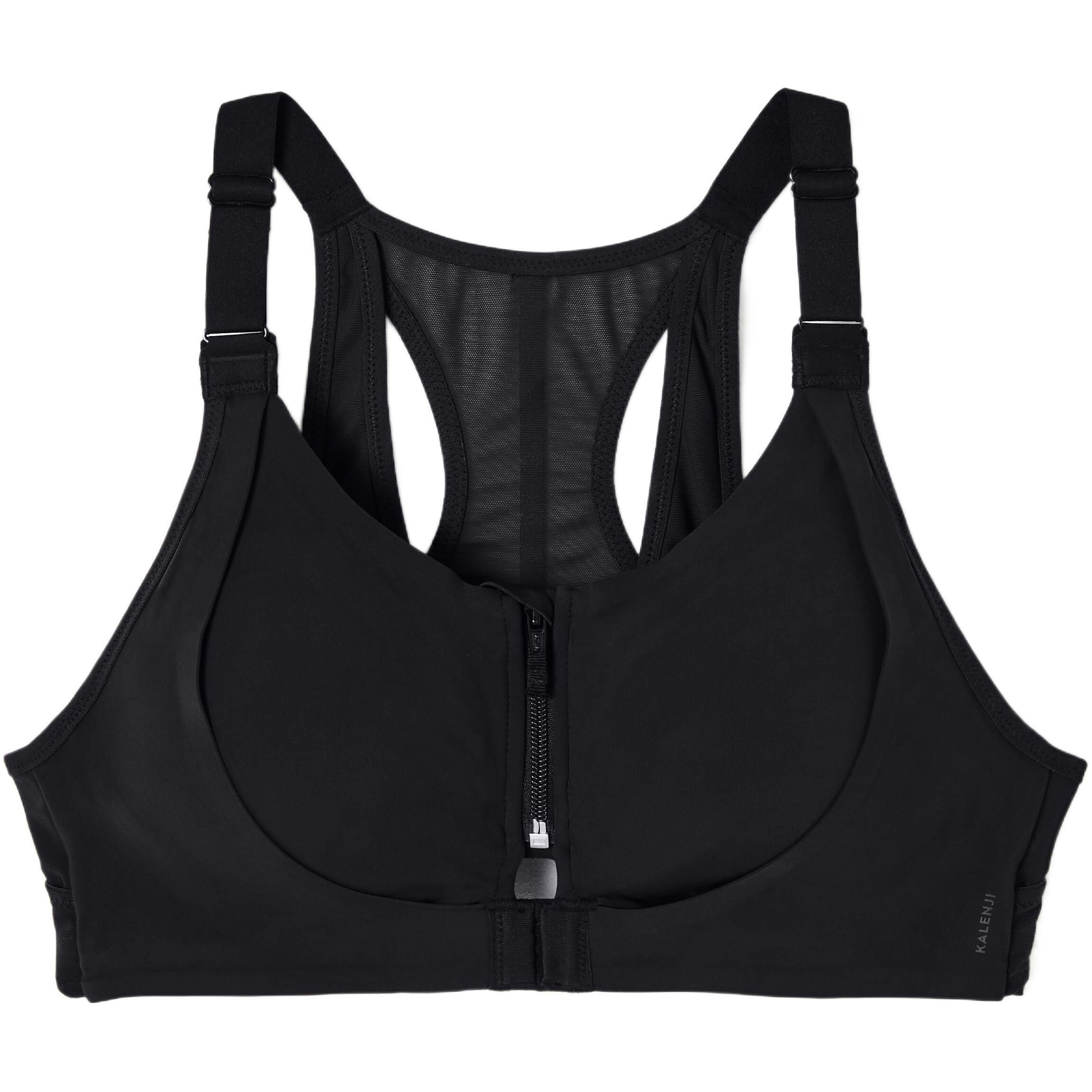 Спортивний топ жіночий для бігу Kalenji Jog Kokoon 8736841 2XL чорнийфото1