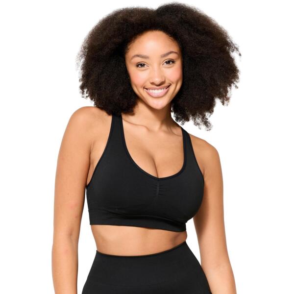 

Спортивный топ женский Domyos 120 8818099 XL черный