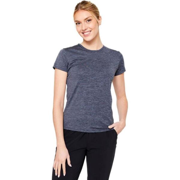 

Футболка женская для фитнеса Domyos 100 8806766 L серая