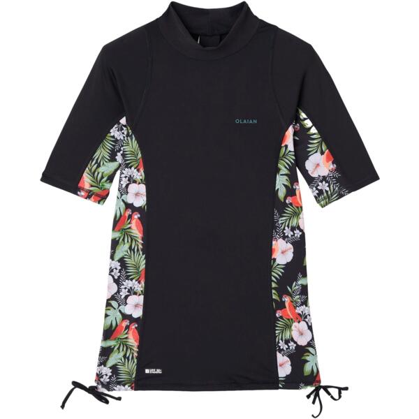 

Футболка женская солнцезащитная Olaian 500 8756526 M черная