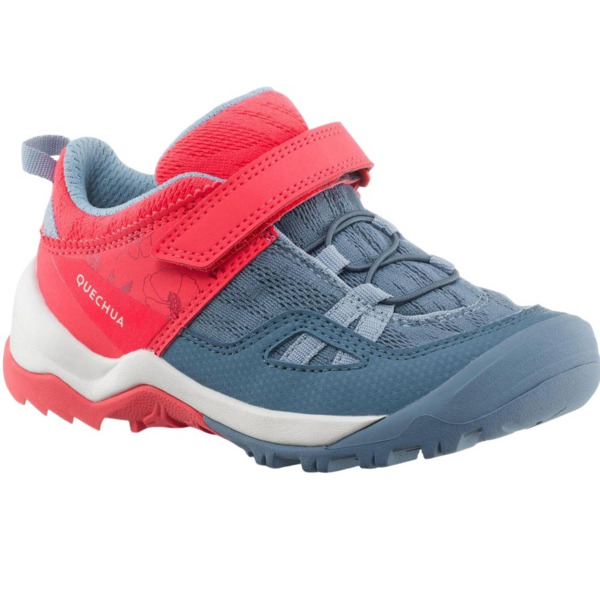 Ботинки детские для туризма Quechua Crossrock 8758163 34 розовые фото 