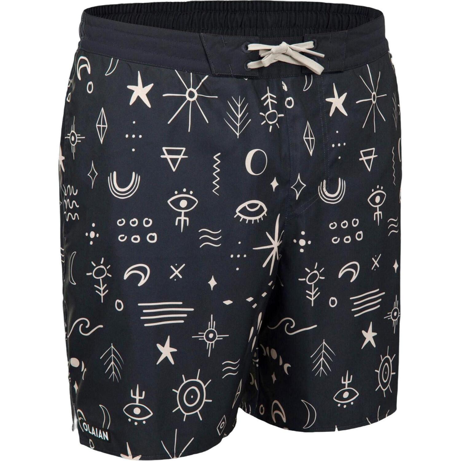 Шорты мужские для плавания Olaian BS100C ECO 8809011 2XL черные