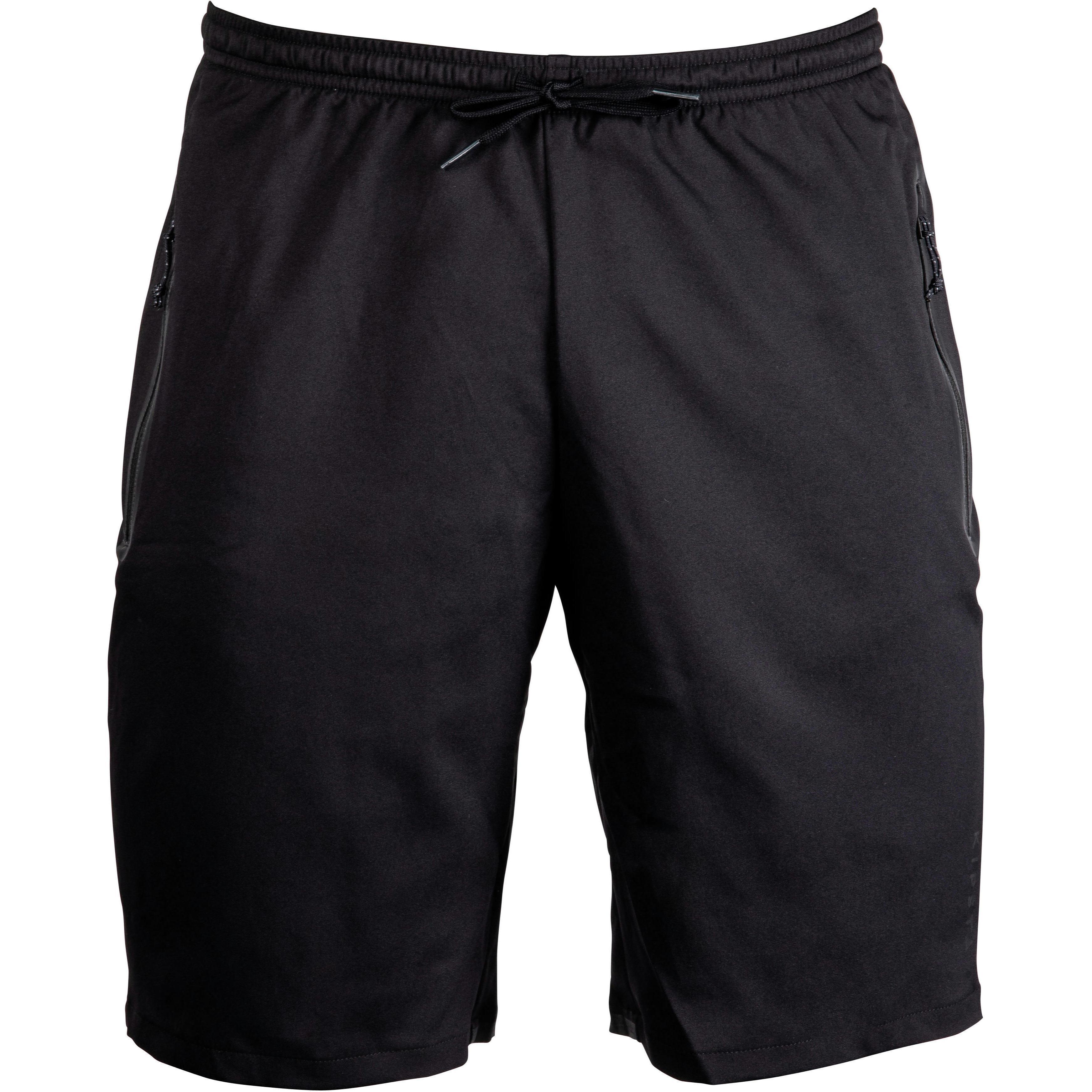 Шорты мужские для футбола Kipsta 500 8585426 XL черные фото 1