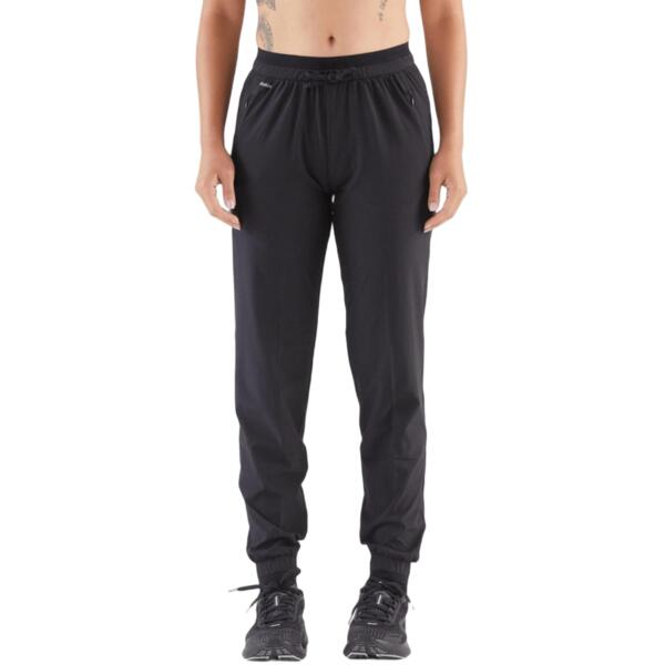 Штани жіночі для бігу Kalenji Run Dry 8553389 3XL чорніфото