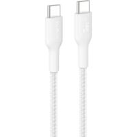 Кабель Belkin Type-C - Type-C BRAIDED 2м, White (CAB025HQ2MWH)