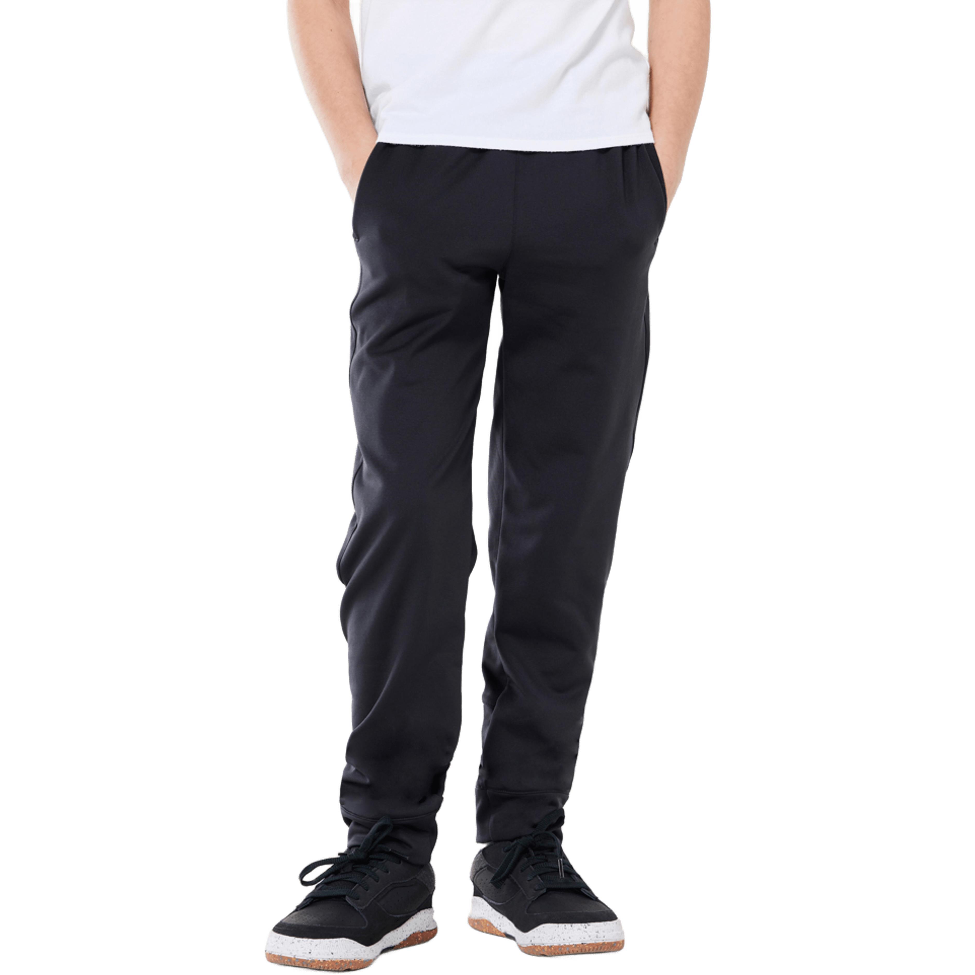 Спортивные штаны детские Domyos S500 8578541 8-9 лет (131-140 см) черные фото 1