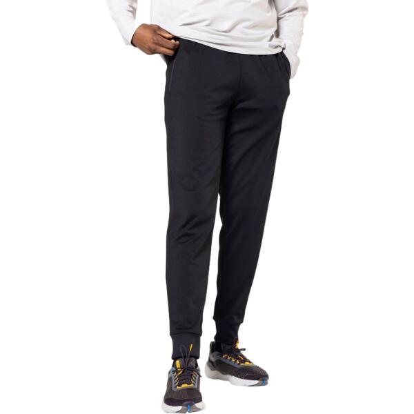 Штани чоловічі для бігу Kalenji Warm 100 8807977 L чорніфото