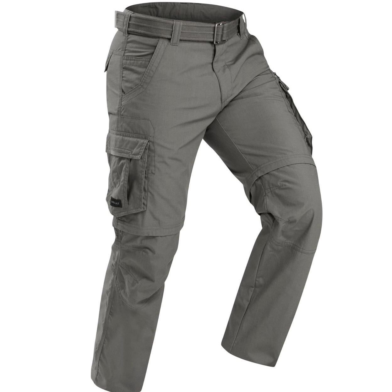 Штаны мужские для трекинга Forclaz Travel 100 8579871 36 хаки фото 1