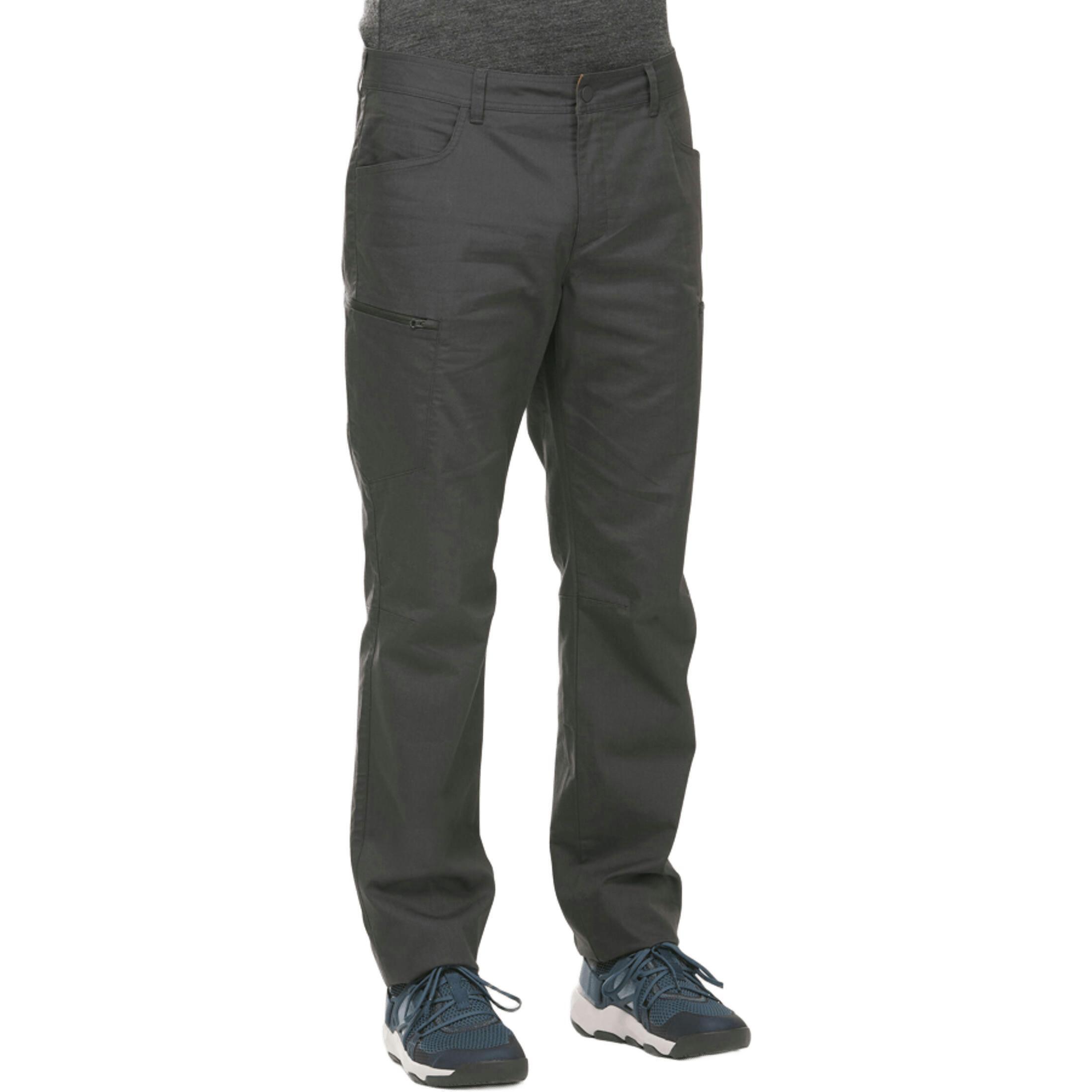 Штани чоловічі для туризму Quechua NH500 968697 XL сіріфото1