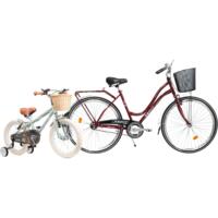 Комплект Детский велосипед Miqilong RM 16" Оливковый + Велосипед Ardis Linda 28" 20" 2020 Красный