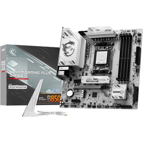 

Материнcкая плата MSI B850M GAMING PLUS WIFI6E (911-7E81-001)