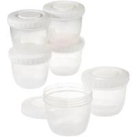 Контейнеры для хранения грудного молока и детского питания Difrax (6шт) (617)