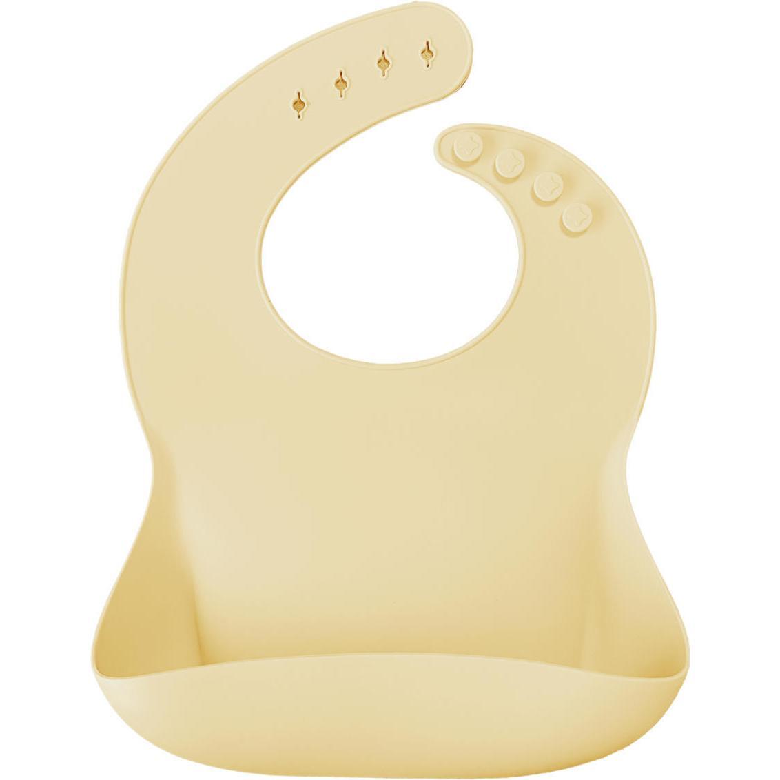 Нагрудник силиконовый 100% MinikOiOi BASICS Mellow Yellow (101020056)