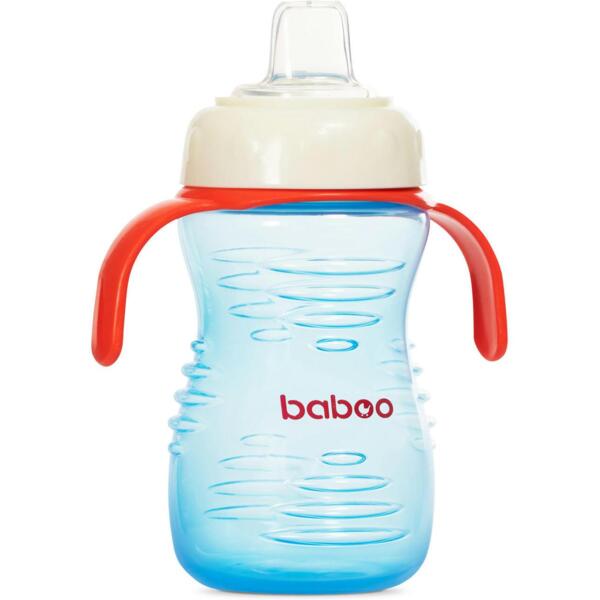 

Чашка непроливайка BABOO с силиконовым носиком, 260 мл, синяя, 6+ мес (8-125)