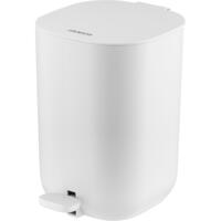 Відро для сміття Ardesto Vigor з педаллю, 3л, поліпропілен, білий (ARHB3602E)