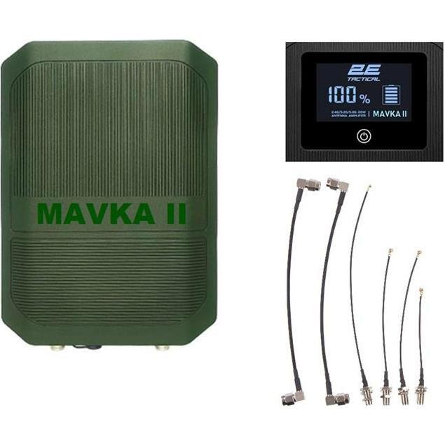 Антенна активная 2E MAVKA II GREEN, 2.4/5.2/5.8GHz, 20Вт, N-Type, для DJI/Autel(V2)/FPV цифра (2E-AAA-MG2-3B20) фото 1