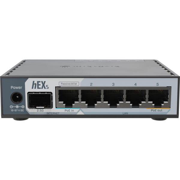 Маршрутизатор MikroTik hEX S (версия 2025 ) (E60IUGS)
